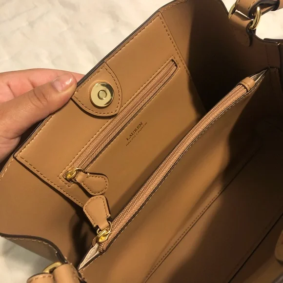 SOLD Lauren Ralph Lauren Mini Marcy Satchel - Picture 7 of 11